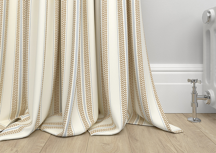 Noble Stripe, Rye - Made to Measure Curtains - Image 6